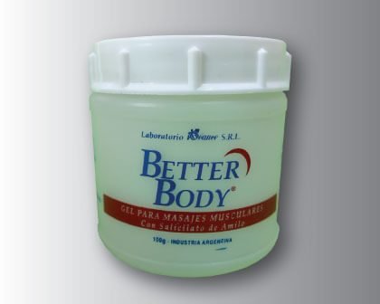 Gel para masajes musculares Better Body